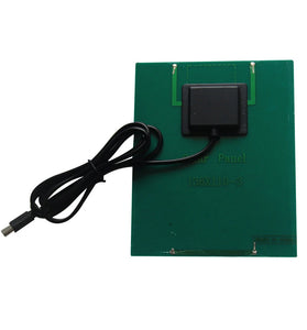 2W Solar Panel Type-C Polycrystalline Silicon High Conversion Efficiency 6V/12V Compact Lightweight for Outdoor Charging System Small Appliances Garden Lights Security Cameras Camping