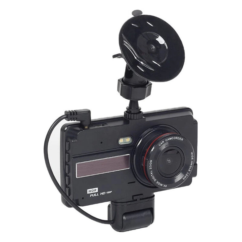 4-Inch Driving Recorder With Dual Recording Dash Cam Car HD 1080 In-Car Night Vision Hidden Driving Recorder