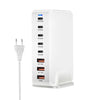 [GaN Tech]Bakeey 268W 8-Port USB PD Charger 3USB-A+5USB-C PD QC Fast Charging Desktop Charging Station EU Plug US Plug for iPhone 15Pro Max for Samsung Galaxy Flip5 for Huawei Mate60 Pro for Xiaomi 13pro