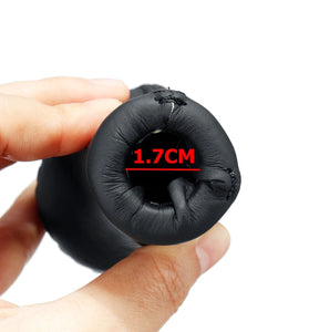 For Toyota Lexus Scion 5 Speed PU Leather Car Gear Shift Knob Stick Head Black