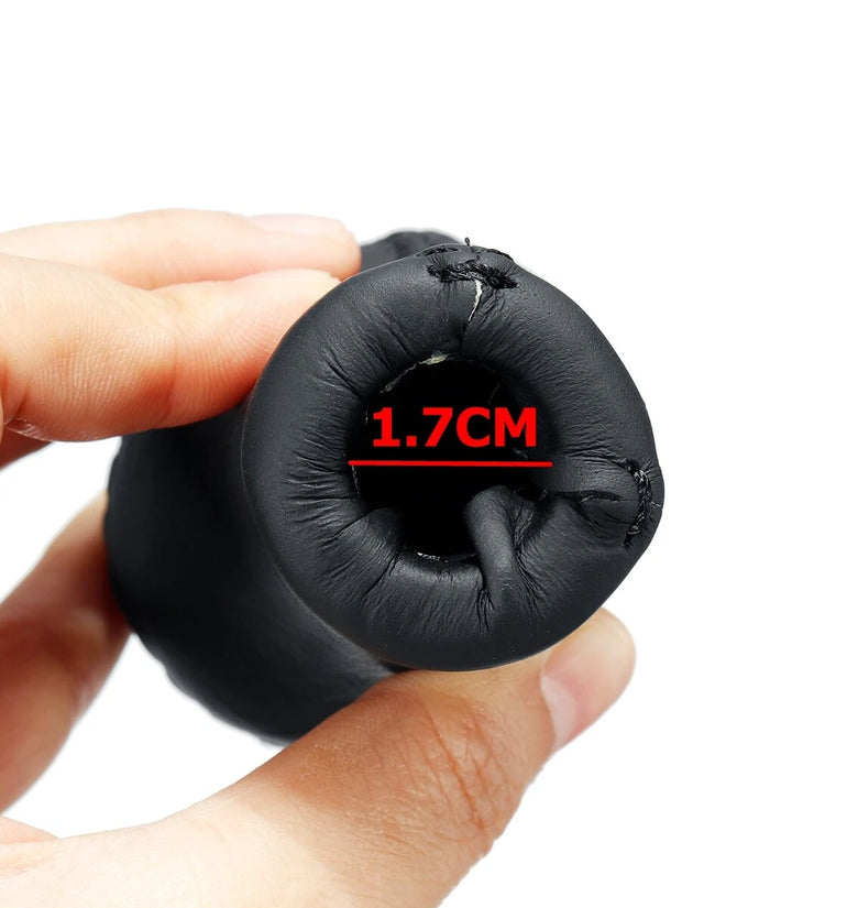 For Toyota Lexus Scion 5 Speed PU Leather Car Gear Shift Knob Stick Head Black