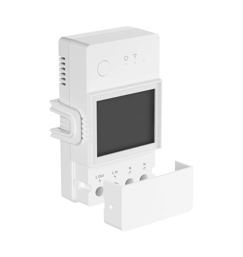 Sonoff POW Elite 16A Smart Wifi Power Meter Switch Intelligent Energy Controller 6-Month Consumption History Data Overload Protection Assisted with Alexa Google Home POWR316D