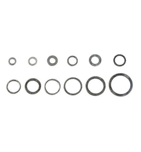 280/Pcs Aluminum Flat Washer Gasket Set M5/6/8/10/12/14/16/20 Flat Ring