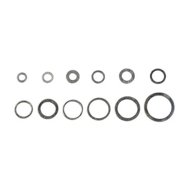 280/Pcs Aluminum Flat Washer Gasket Set M5/6/8/10/12/14/16/20 Flat Ring