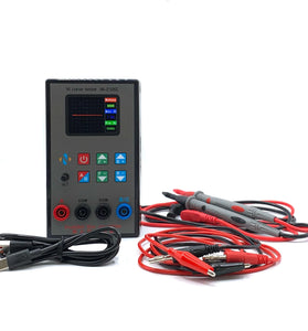 Dual Channel Analog Signal Analyzer ASA VI Curve Tester 4V Adjustable Resistance 50R-7K Frequency 20Hz-15kHz TFT Screen 3000mAh Battery Type-C Charging