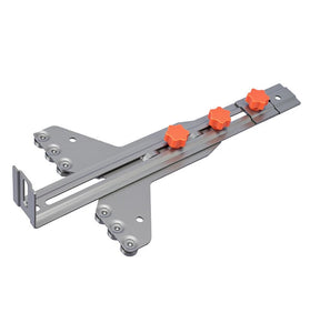 RUITOOL Router Circle Cutting Jig Trimmer Guide Rail Extendable To 831mm Stainless Steel Pulley Fence For Woodworking Slotting Arc And Edge Work