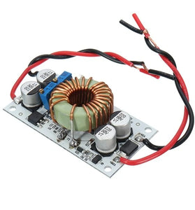 DC-DC 8.5-48V To 10-50V 10A 250W Continuous Adjustable High Power Boost Power Module Constant Voltage Constant Current Non-Isolation Step Up Board For Vehicle Laptop Power LED Driver