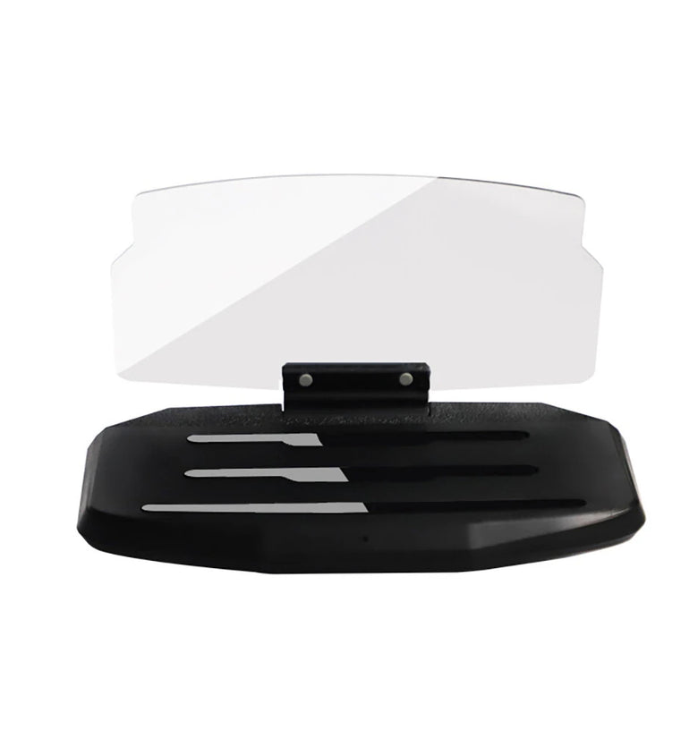 Wireless Charging Car-mounted HUD Car HUD Head-Up Display Projection Folding Holder Driving Navigation Mobile Phone Holder for Cars Trucks