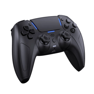 JYS JYS-P5148Pro PS5 Wireless bluetooth Controller Dual Mode 6-Axis Motion Dual Vibration Gamepad with Hall Joysticks LED Light Bar Built-in Speaker Rechargeable Gaming Controller for PS5 PC Android iOS Multi-Platform