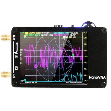 NanoVNA-PCB 10KHz-1.5GHz MF HF VHF UHF Digital Vector Network Antenna Analyzer Support 32G SD Card