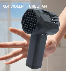 650W Turbo Fan 240km/h Wind Speed 16.8V Dual Protection Super Fast Charging Available in Silver Gold Black Red