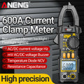 NEW ANENG PN108 Clamp Meter High-Precision AC/DC Voltage Current Tester 600A 600V Auto Power Off Backlit Display