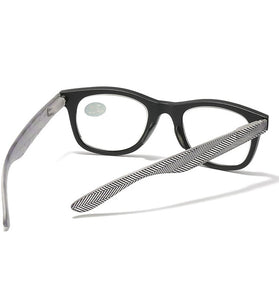 Retro Blue Light Blocking Reading Glasses Lightweight PC Slim Frame Computer Eyewear with UV Protection