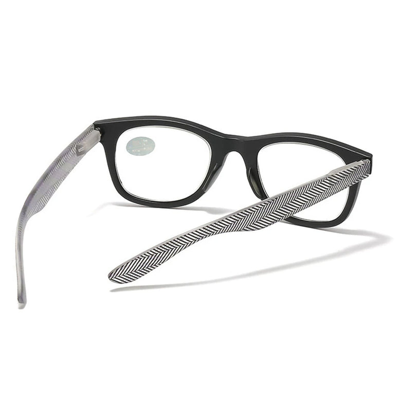 Retro Blue Light Blocking Reading Glasses Lightweight PC Slim Frame Computer Eyewear with UV Protection