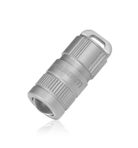 Lumintop EDC PIMI Titanium Protable Mini Keychain Flashlight with 10180 Battery USB Rechargeable Waterproof LED Keychain Light Outdoor EDC Tools