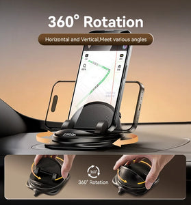 Joyroom Dashboard Universal Car Phone Holder 360 Rotating One-handed Operation Navigation Phone Holder Triple Anti Slip