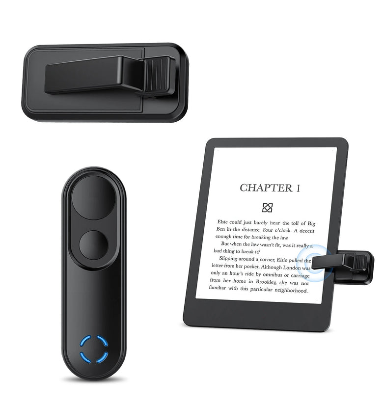 Bakeey SPT-1 Remote Control Page Turner Video Recording Remote Triggers for Kindle Paperwhite Scribe Oasis for Ipad Reading for Kobo Surface Comics