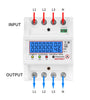 Dgital Wattmeter 100A 380V AC Three Phase Energy Meter Temporary kWh Can Be Reset Power Voltage Current