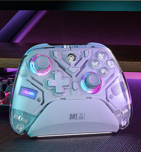 Aolion K10 RGB Wireless Gaming Controller with Charging Dock Gamepad Hall Effect Joystick Trigger Support 1KHz for NS/PC/Phone