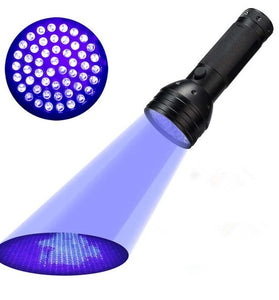 51 LED Purple Light Flashlight 395nm Handheld UV Black Light Flashlight Portable Ultra Violet Torch Lamp For Dog Cat Urine Carpet