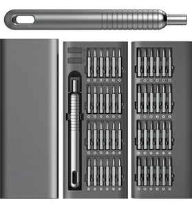 51-in-1 Manual Screwdriver Set with Strong Magnetic Functionality Aviation-grade Aluminum Alloy Shell Ergonomic Design Suitable for Various Screw Types