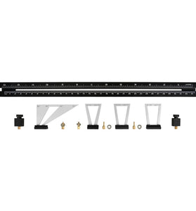 Onkel.J 28pcs Dovetail Tenon Marking Ruler Adjustable Tail Joint Marking Gauge Stable Template Support For Carpentry Marking