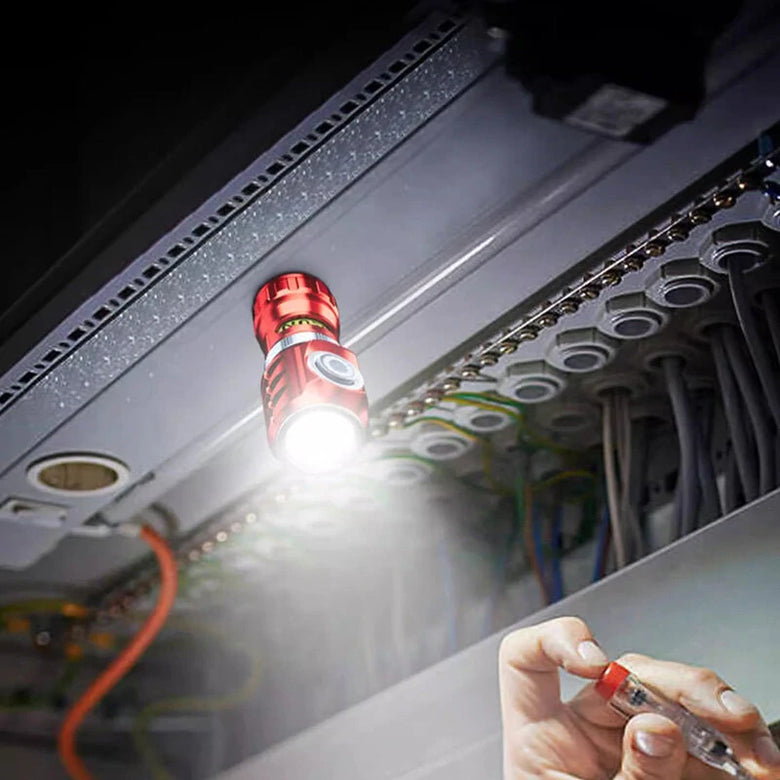 Warsun 3*SST20 1200LM IPX5 Waterpoof Outdoor LED Flashlight 900mAH XPG Light Source Rotatable LED Lamp Rechargeable 18350 Battery Powered Portable Mini LED Torch