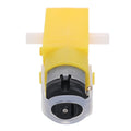 3Pcs DC 3V-6V Dual Axis Gear Motor TT Motor for Smart Chassis Car Robot Speed Down Motor