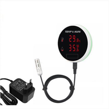 Tuya WIFI Temperature and Humidity Sensor with 1m Cable Detecting Temperature from -20  to 80  Tuya Smart App Monitor