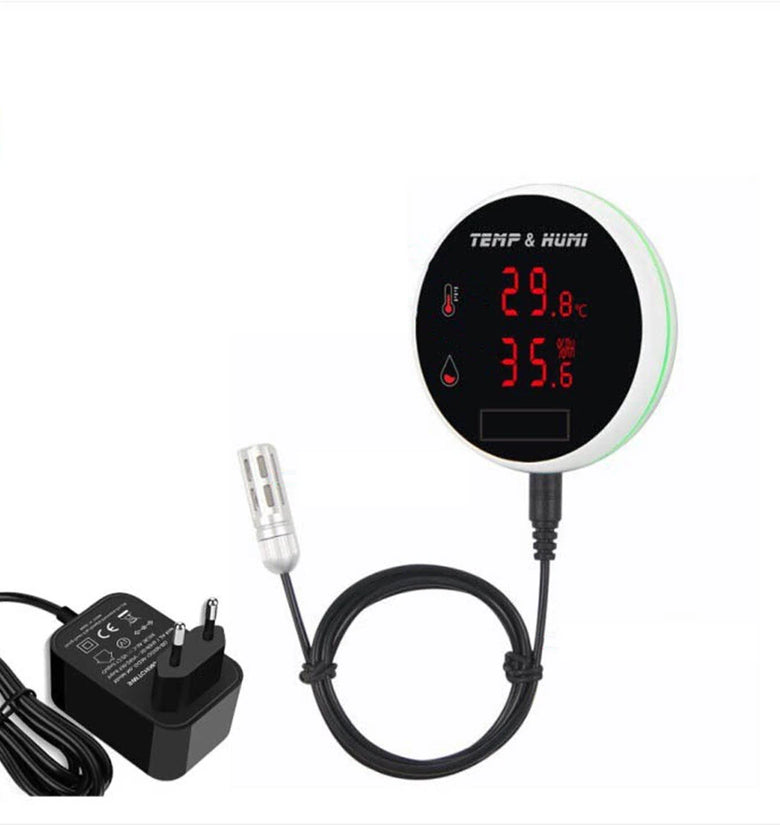 Tuya WIFI Temperature and Humidity Sensor with 1m Cable Detecting Temperature from -20  to 80  Tuya Smart App Monitor