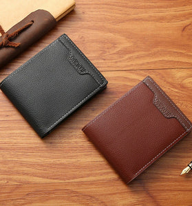 Men's PU Leather Wallet Slim Purses Multifunction Card Holder Large Capacity Bags Coin Purse For Men