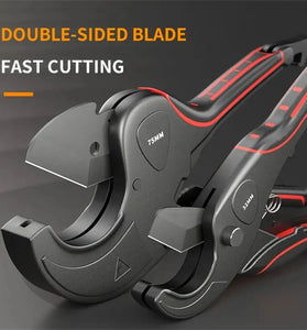 1PCS 75MM High-Speed Steel Industrial Pipe Cutter Scissors for Versatile Material Cutting PP PVC ABS PE Vinyl Rubber Tubes and Pipes