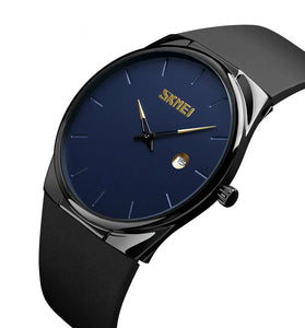 SKMEI Men's Quartz Watch Waterproof Small Dial Date Calendar Simple Fashion Sports Watch for Men Women