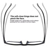 Fashion Anti-blue Light HD Reading Glasses for Men Women Classic Square Comfortable Nose Pad Presbyopia Glasses