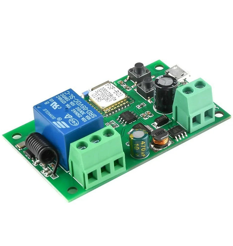 1 Channel Ewelink Wifi RF Switch Module Self-Locking DC 5V 7-32V Wireless APP Remote Control Alexa Googole Smart Home