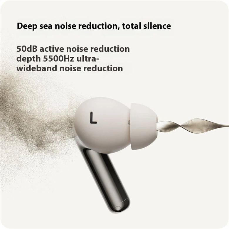 OPPO Enco X3 TWS bluetooth 5.4 Headset Wireless ANC Earphone 50dB Depth Nosie Cancelling AI Call Noise Reduction 3D Spatial Audio 43H Playback Low Game Delay In-ear Sports Headphones