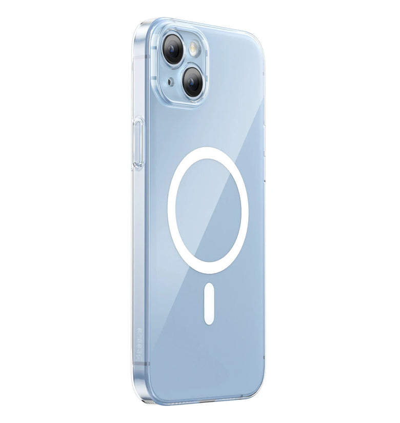 Baseus Case for iPhone 14 6.1 inch Crystal Series Magnetic Phone Case with High Light Transmittance