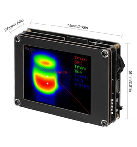 TICAM1 Industrial Infrared Thermal Imaging Camera Accessories Parts With 200MP Visible Light Lens Module
