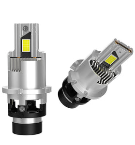 Infitary D2S/D4S 2PCS 70W Car LED Headlights 6500K LED Bulbs Car Lights Fit 99% Of Vehicle Models