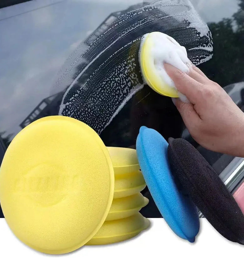 12pcs Foam Spray Pads Car Wax Spray Pads, Detailed Introduction of Round Polishing Sponge for Car Wax Spray Pads