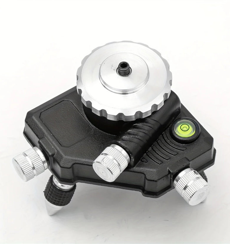 HILDA Tripod Stand for Laser Level 360 Rotatable Aluminum Alloy Bracket Base 1/4'' Interface Fine Adjustment Tripod Stand