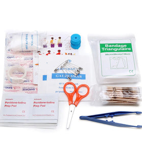 Emergency First Aid Kit 79 Piece Survival Supplies Bag for Car Travel Home Emergency Box