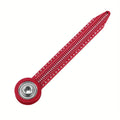 Woodworking Scribe Gauge Aluminum Alloy Precision Marking Tool Multi-Functional Compass and Hole Ruler for Carpentry