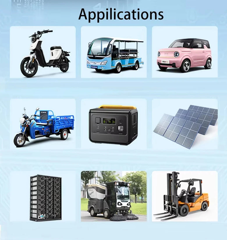 Battery Active Balancer 1-4A Balancing Current 1mV Accuracy DC40-60V for 15-16S NCM LFP