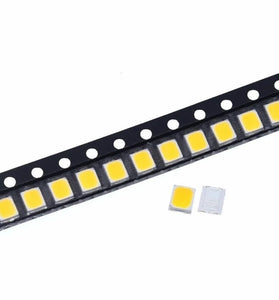 100pcs SMD LED 2835 Chips 1W 3V 6V 9V 18V 120-130LM White Warm Surface Mount PCB Light Emitting Diode Lamp