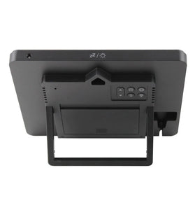 Electronic Weather Station Smart Color Screen Multi-function Alarm Clock Thermometer Hygrometer Weather Forecast Display with Outdoor Wireless Sensor