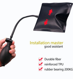 Car Door Window Air Bag Installation Tool Adjustable Positioning Bag Air Cushion Pump Wedges Inflatable Airbag Automotive Alignment Shims Repair Tool