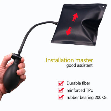 Car Door Window Air Bag Installation Tool Adjustable Positioning Bag Air Cushion Pump Wedges Inflatable Airbag Automotive Alignment Shims Repair Tool