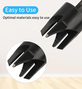 8pcs Wood Plug Cutter Drill Bit Set Cobalt Steel Plug Cutter Set Hex Shank Design 1/4 3/8 1/2 5/8 Inch Woodworking Tools High Precision Wear Resistant