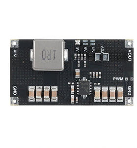 TPS61088 5V 9V 12V Adjustable Boost Step Up Board Module Switch Power Supply Module PWM/PFM 10A Current 1MHz Switching Frequency